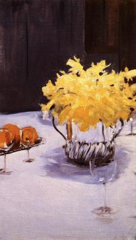 約翰 辛格 薩金特 Still Life with Daffodils